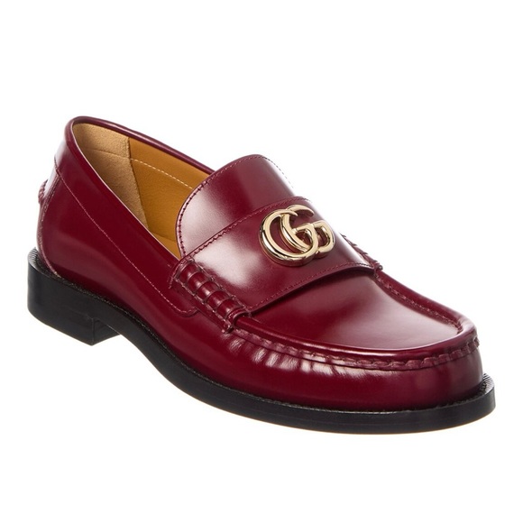 GUCCI Marmont GG logo loafers - Picture 1 of 5